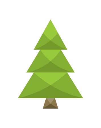 Christmas Tree Sign Board Spruce Iconの写真素材