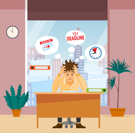 Missing deadline, bad time management. Work in high stress conditions and under hard boss pressure....