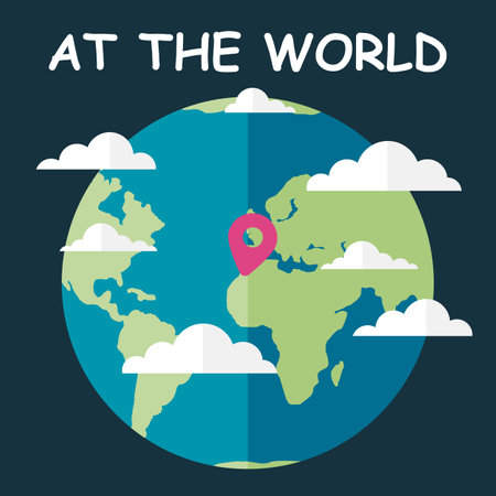 Save our planet earth, ecology eco environmental protection, climate changes, Earth Day April 22, planet with leaves vector emblem. Presentation of nature, health, eco lifestyle with globe and plantsのイラスト素材