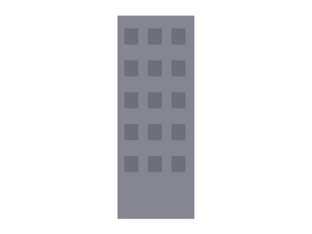Skyscraper vector illustration. Skyscrapers symbolize architectural ambition to elevate city skylines The exterior skyscrapers transforms urban landscape into art form Skyscrapers in city centerのイラスト素材