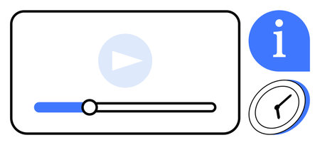 Media playback, online tutorials, time tracking, streaming services, digital education, video tools....