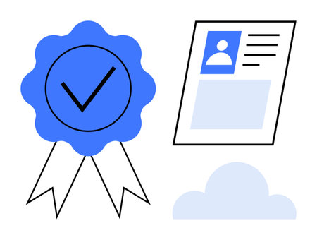 Digital identity concept. Digital identity verification streamlines secure data management with...
