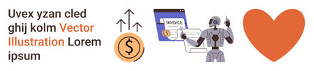 Financial technology, AI automation, invoice processing, digital payments, economic growth, business...