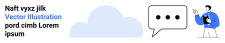 Communication, collaboration, teamwork, idea sharing, online messaging, business discussion. Speech...
