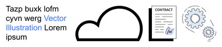 Cloud computing, digital contracts, workflow optimization, data storage, security, automation...