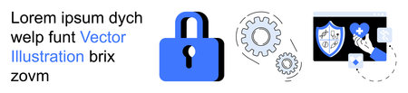 Cybersecurity, data protection, online privacy, authentication, digital safety, system security. A...