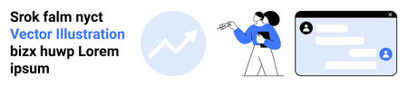 Business strategy, communication tools, online interaction, data analysis, teamwork, digital...