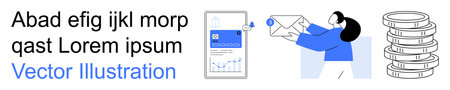 Digital communication, fintech, business analytics, email outreach, data growth, investment...