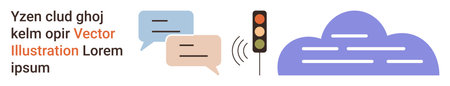 Cloud computing, data sharing, digital communication, online services, traffic signals, wireless...