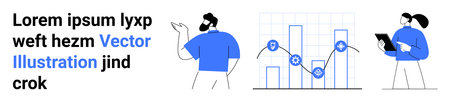 Data visualization, teamwork, analytics, growth tracking, business communication, workflow. Two team...