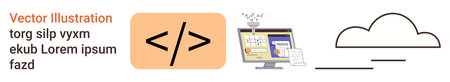 Software development, coding environment, cloud computing, programming, digital technology, data...