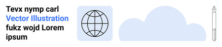 Cloud computing, data transfer, global connectivity, networking, digital communication, storage...