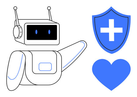 Artificial intelligence, healthcare, robotics, medical technology, digital health, futuristic...