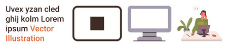 Customer service, tech assistance, user interface, online communication, work-from-home, business...