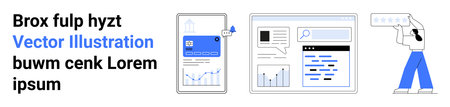 Data analysis, user interface design, online interaction, digital tools, web development,...