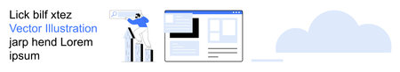 Business growth, data analysis, cloud computing, teamwork, online applications, and web design. A...