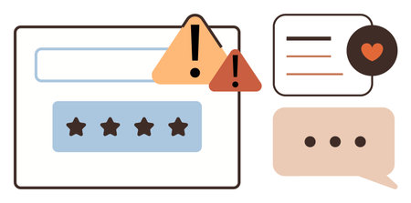 Online reviews, customer feedback, alerts, user interface design, website support, communication....