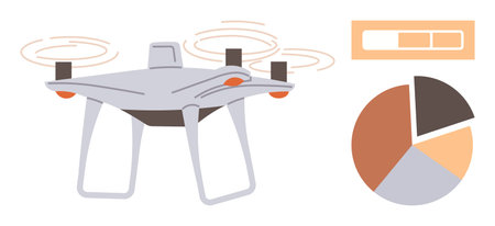 quadcopter technology, analytics, data visualization,  surveying, automation, innovation. A...