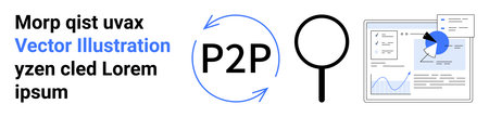 Peer-to-peer transactions, technology, data analysis, research, networking, digital solutions....