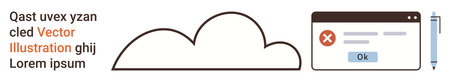 Cloud computing, digital tools, error handling, web design, online systems, data storage. A cloud...