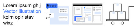 Logistics, digital communication, web development, e-commerce, messaging, parcel services. Includes...