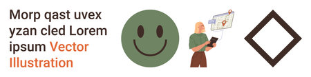 Emotional expression, technology mapping, data analysis, navigation, concepts, geometric design....