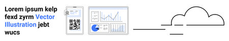 QR code and ID card, analytics dashboard with graphs and charts, and cloud connection. Ideal for...