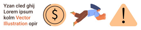 Financial mistakes, business risks, economic uncertainty, monetary loss, danger signs, career...