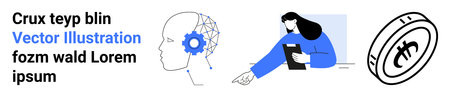 Artificial intelligence, blockchain, online security, digital learning, innovation, technology...