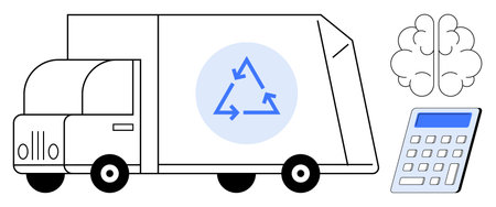 Sustainability, waste management, recycling processes, eco-friendly practices, environmental...