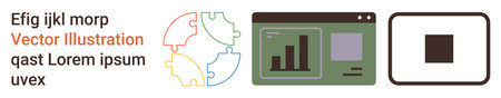 Data analysis, infographic designs, teamwork, ui design, process management, chart elements....