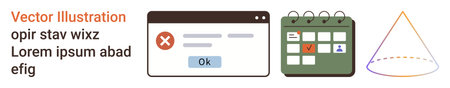 Digital tools, scheduling, error handling, geometry, education, data visualization. Error popup...