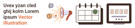 Marketing, scheduling, financial planning, analytics, advertising, campaign management. Image shows...