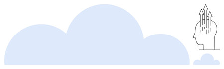 Cloud computing concept. Cloud computing drives data storage solutions, connectivity, and...