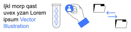 Genetic research, personal identity, biotechnology, data transfer, digital storage, information...