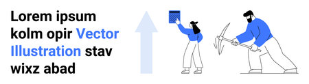 Business strategy, teamwork, growth, productivity, mining data, graphical analysis. Two characters,...