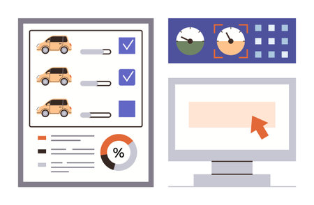 Vehicle selection, car comparison tools, user interface design, automotive analytics, online...