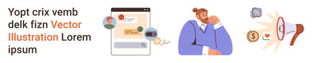 Digital communication, emotional reflection, marketing strategies, business analysis, online...