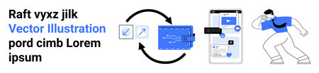 Digital payments, financial transactions, mobile payments, online wallets, fintech solutions,...
