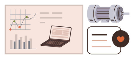 Business analytics, industrial automation, technology, communication, performance monitoring,...