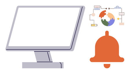 Notifications, workflow automation, digital updates, project management, system alerts, technology....