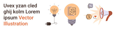 Business solutions, idea generation, advertising, financial strategy, creativity, technology. Light...