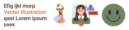 Social media awareness, cybersecurity, fact-checking tools, online behavior, communication, digital...