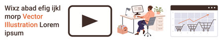 E-commerce, remote work, video content, online business, virtual graphs, workplace productivity....