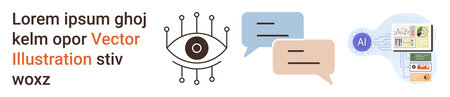 Artificial intelligence, digital analysis, chatbots, data processing, communication tools, online...