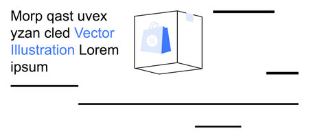 Online shopping, ecommerce, technology, user experience, retail, virtual stores. A shopping bag...