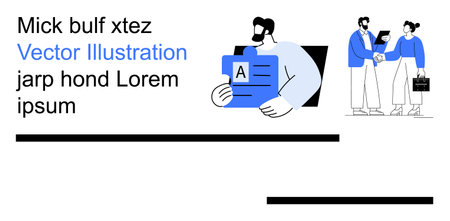 Business agreements, teamwork, documentation, professional communication, digital collaboration,...