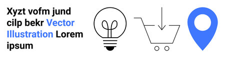 Innovation, shopping, location services, idea generation, online retail, digital navigation. Light...