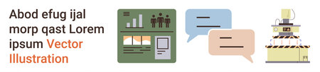 Data analysis, communication, workflow visualization, industrial systems, infographics, business...