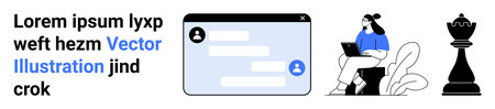 Digital communication, remote collaboration, leadership strategy, online messaging, business...